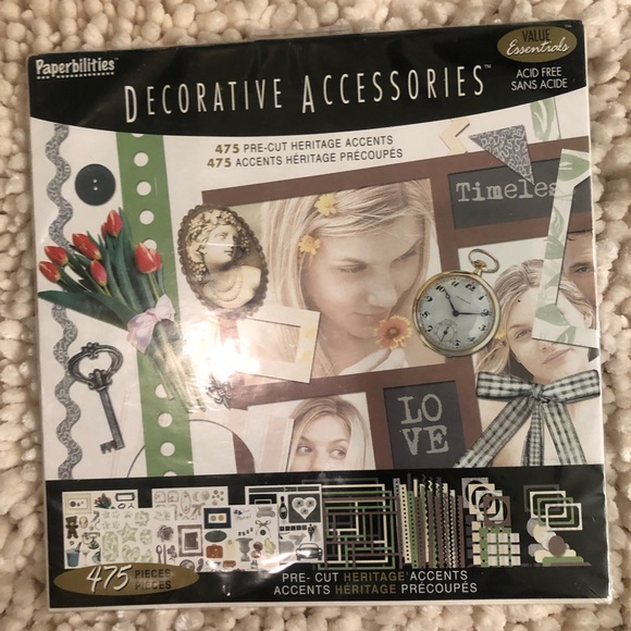 Other - 475 piece scrapbook kit